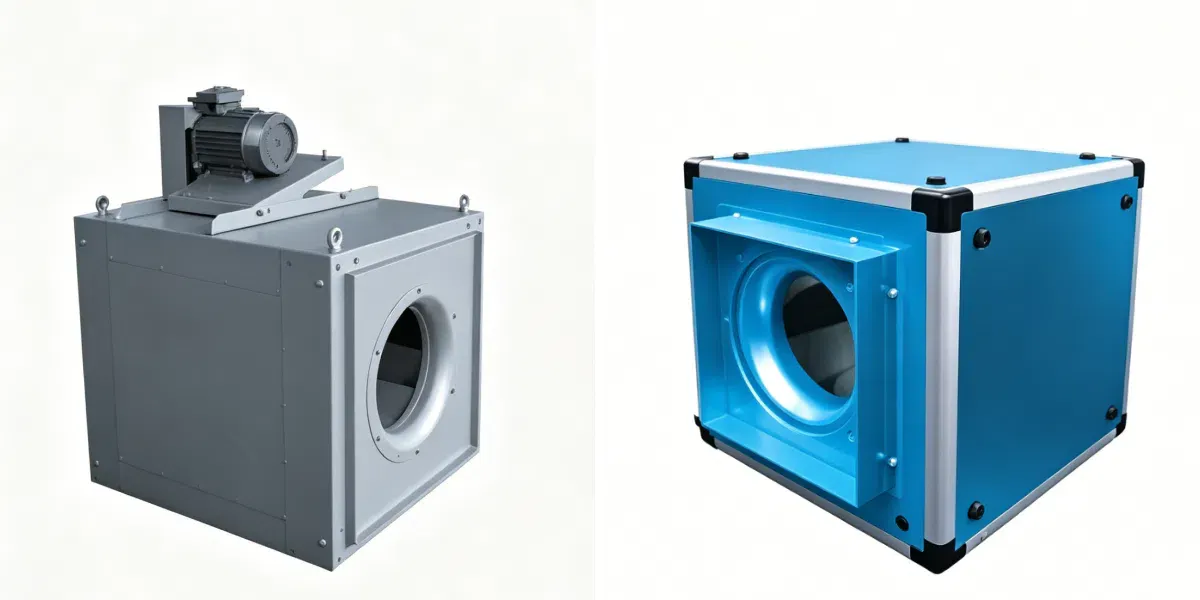 ISQ-HP Duct-Type High-Pressure Centrifugal Fan